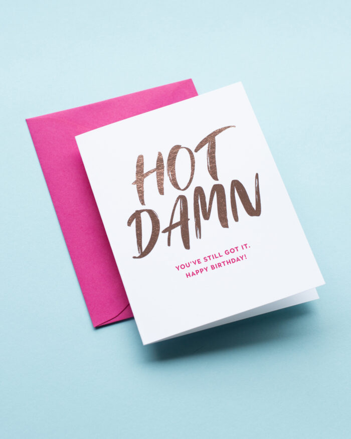 hot-damn-pink-birthday-card-funny-greeting-card