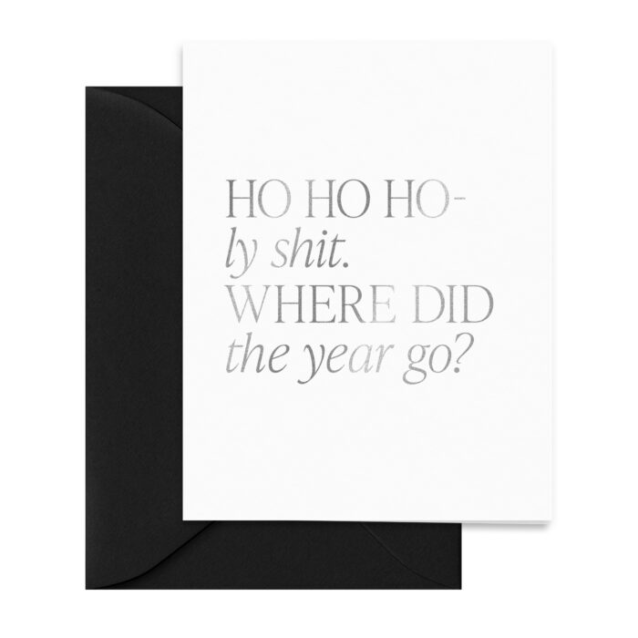 holidays-ho-ho-holy-shit-where-did-the-year-go-new-year-card-silver-foil-greetings
